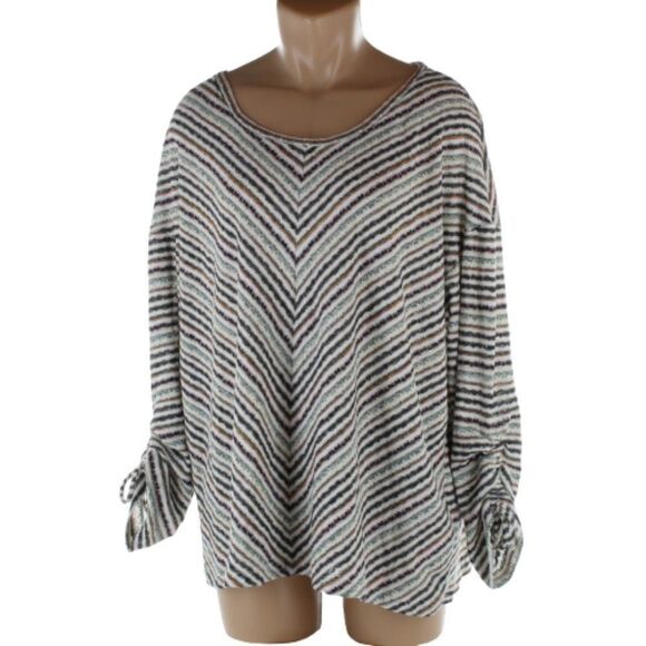 Style & Co Confetti Stripe Sweater - Picture 2 of 9